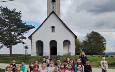 Prvašići u šetnji do Lovrečana