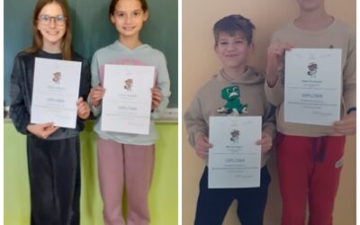 Dabar 2025. – četvero učenika naše škole među 10 % najuspješnijih u Hrvatskoj