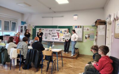 Polaznici izvannastavne aktivnosti Građanski odgoj i obrazovanje sudjelovali na Državnoj smotri projekata iz područja građanskog odgoja i obrazovanja u povezanosti s drugim međupredmetnim temama