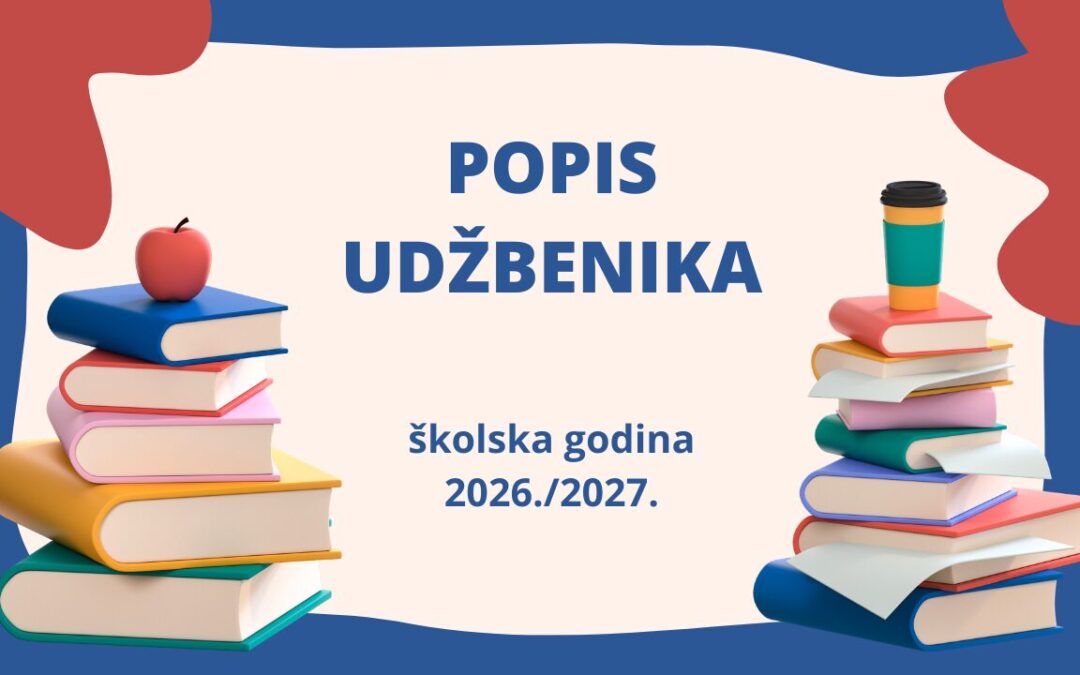 Udžbenici i DOM u šk.god. 2026./2027.